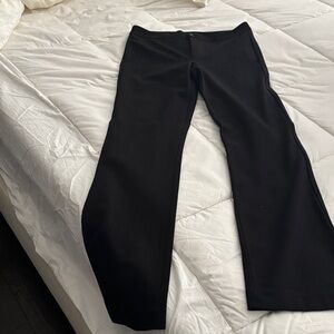 NYDJ Classic Black Straight Leg Pants